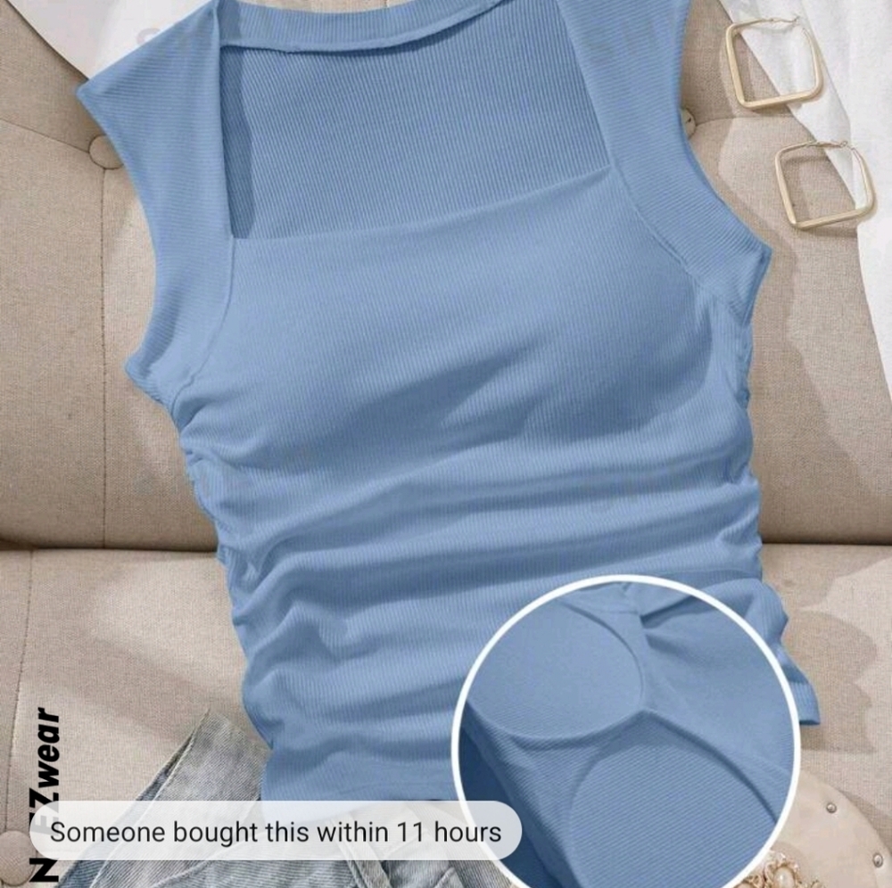 Square Neck Shirt